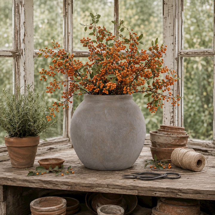 SIENA LARGE POT VASE 33x33x34cm
